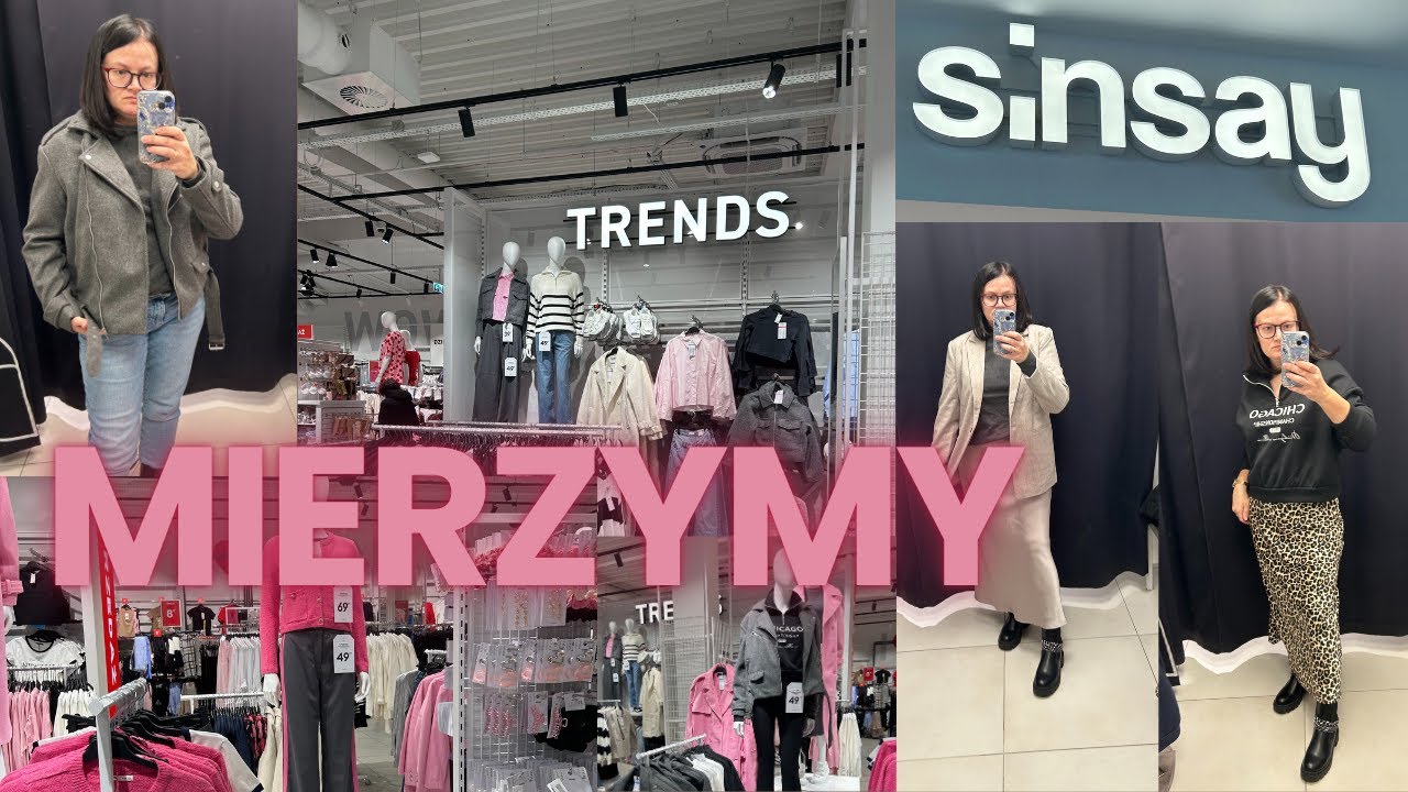 Mierzymy Sinsay 🔥Fajne Nowości 2025 💣🔥Wyprzedaż ❄️💰
