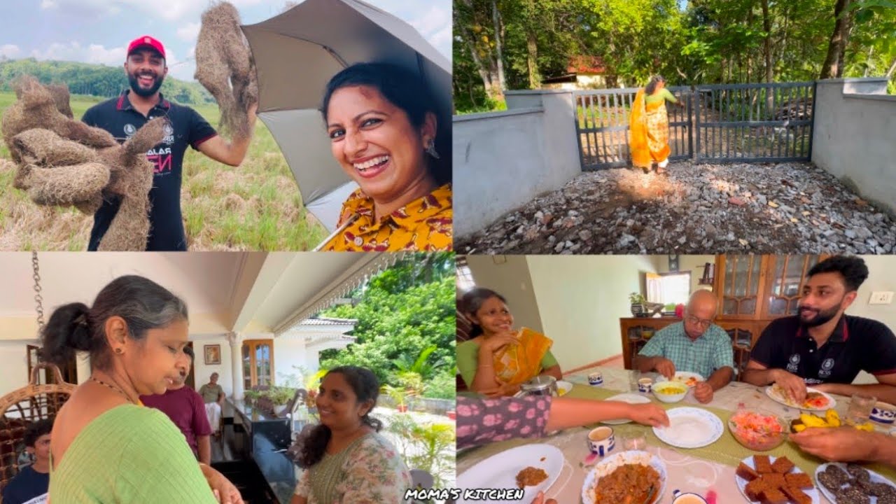 അമ്മ വീട്ടിൽ പോയപ്പോൾ കണ്ട കാഴ്ചകളും അവിടുന്ന് അമ്മയ്ക്ക് കൊടുത്തു വിട്ട സാധനങ്ങളും 😍🎉🎉🎉