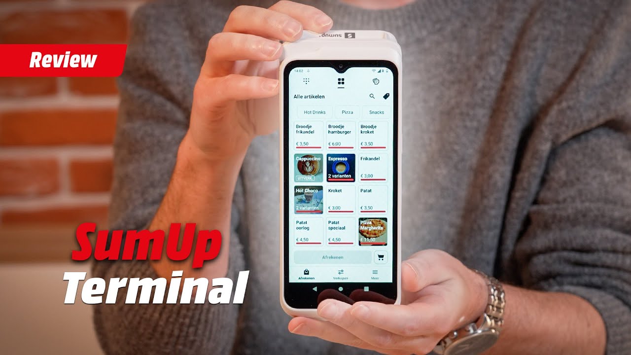 De SumUp Terminal | Een apparaat dat álles kan voor jouw eigen zaak!