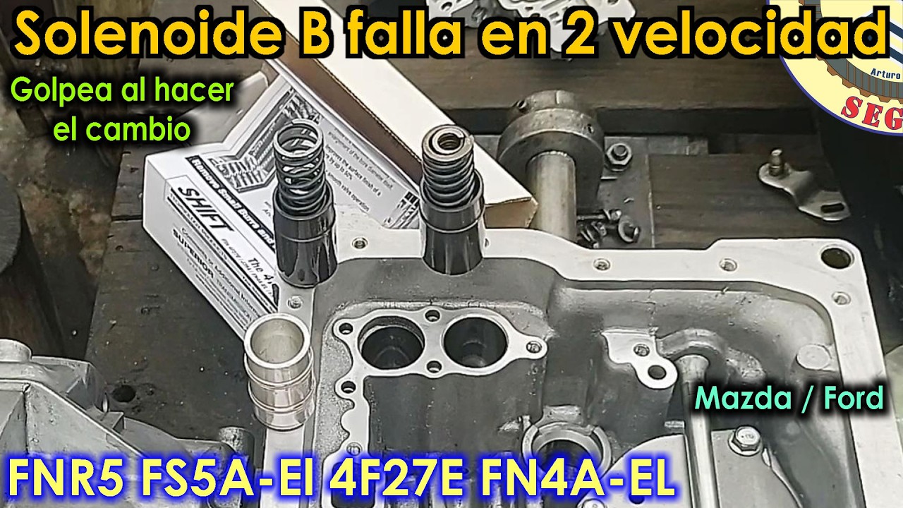 P0841 Mazda 3, Соленоид B, Стук переключения передач с 1-й по 2-ю скорость FNR5 FS5A Ford