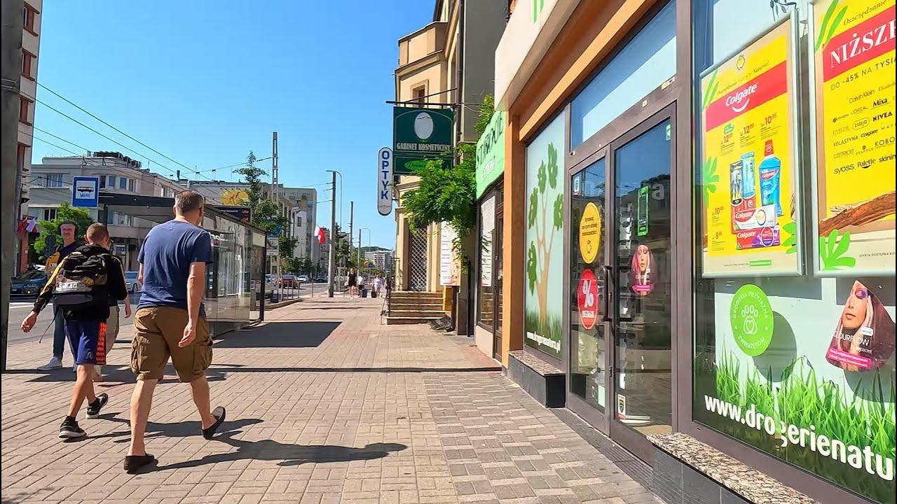 Gdynia -  wycieczka rowerem. 4K