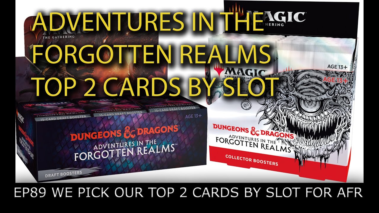 MTGMoxBox EP89 | Our Top 2 Cards for MTG D&D Adventures in the Forgotten Realms