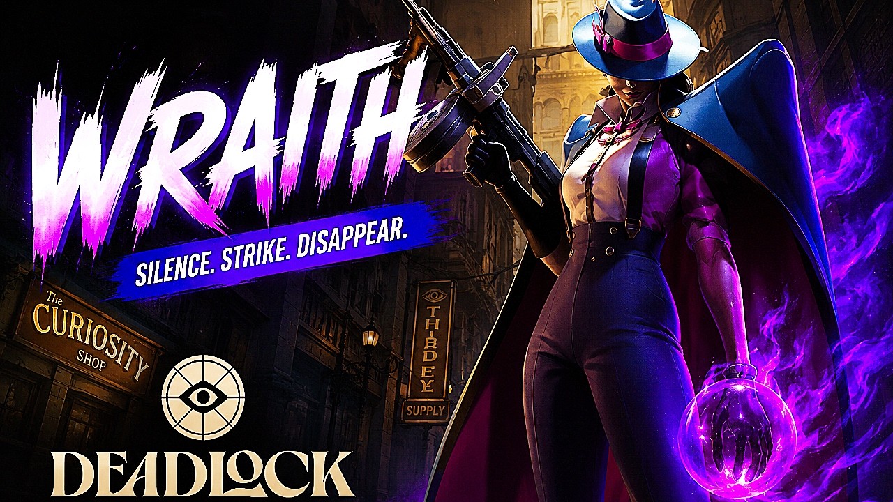 Геймплей за сборку оружия для Призрака из Deadlock &mdash; без комментариев.