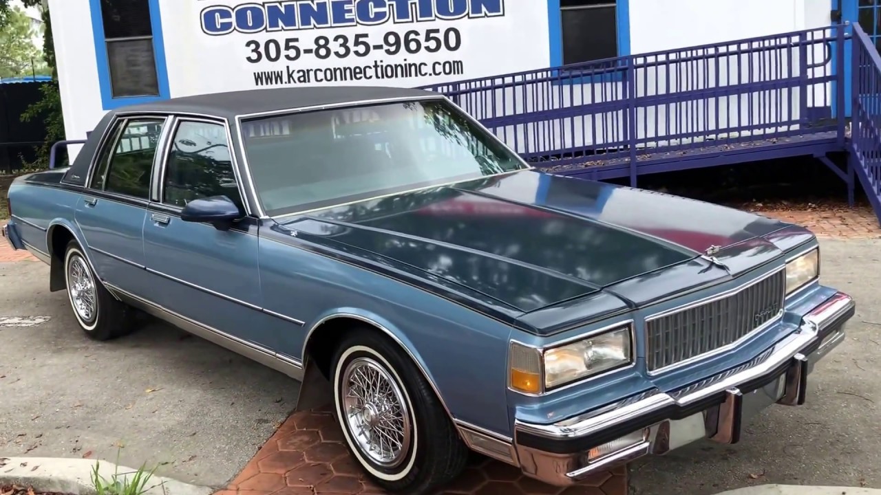 1988 Caprice Brougham @ Kar Connection, Miami