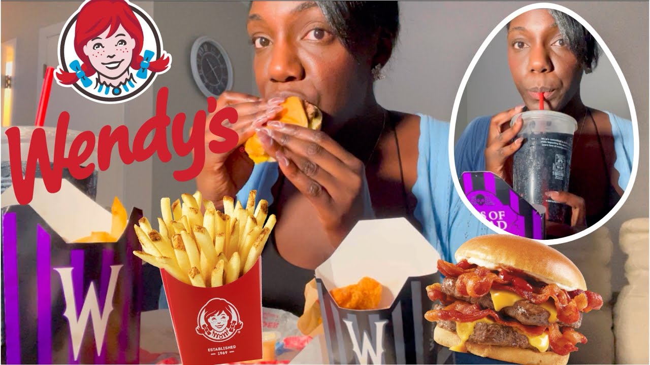 WENDYS MUKBANG 