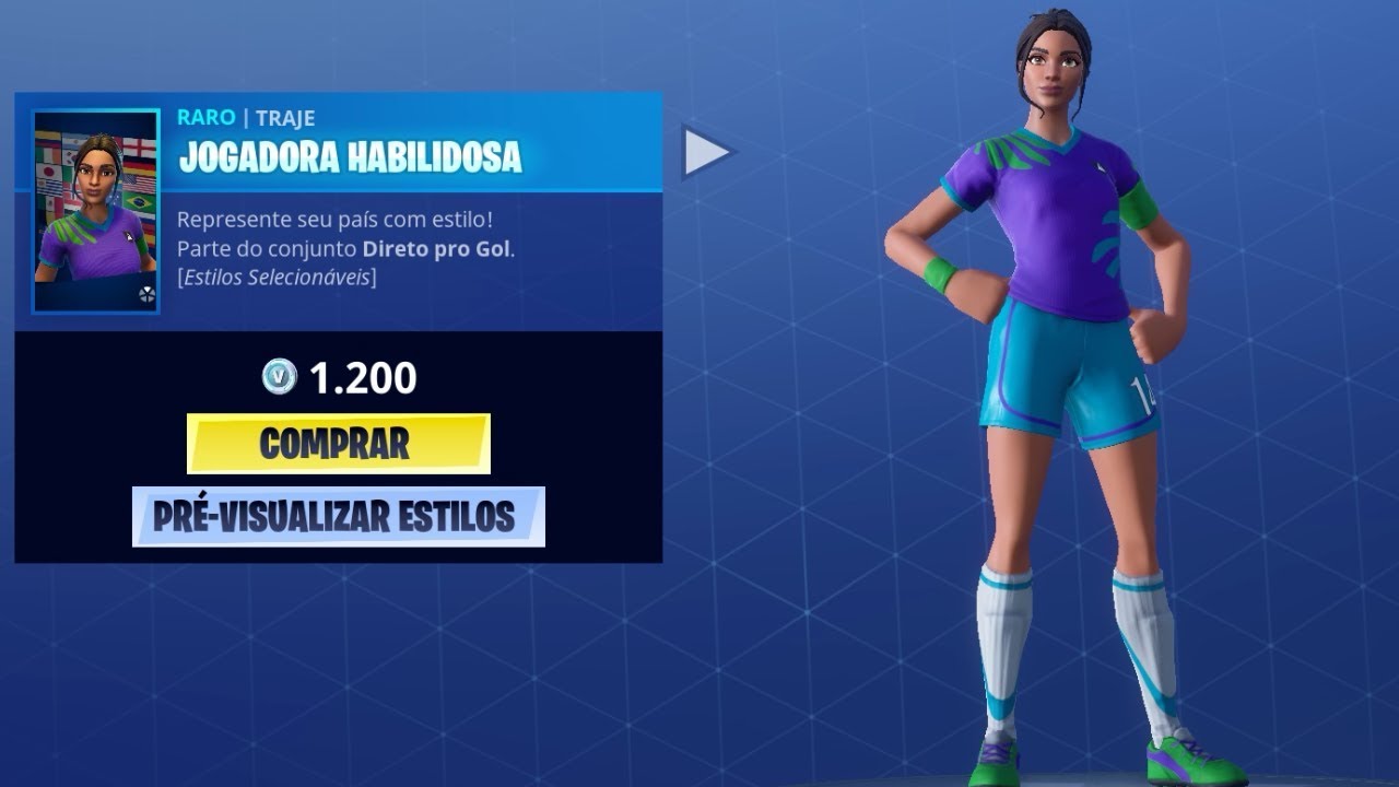 SKINS DA COPA DO MUNDO NO FORTNITE ‹ MayconLorenz ›