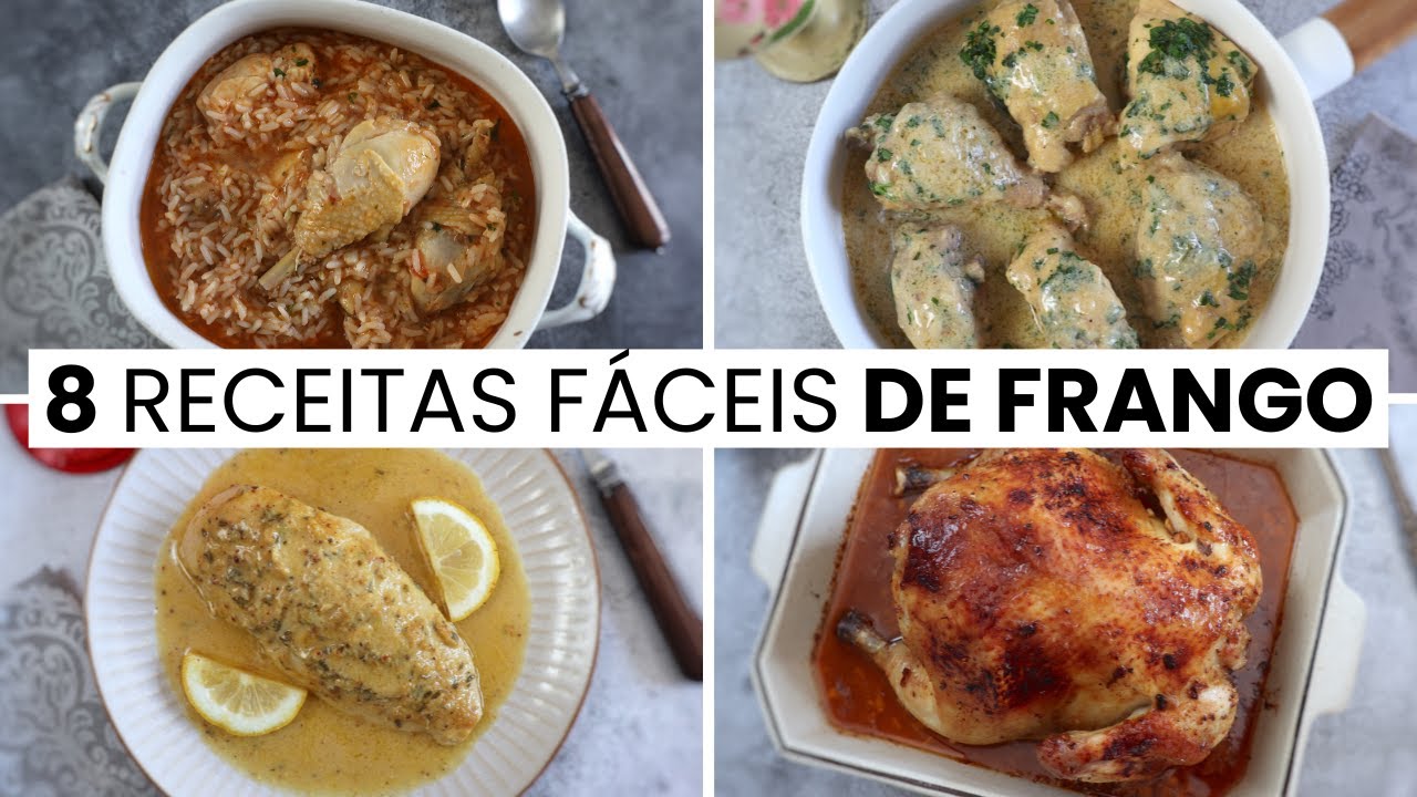 8 Receitas Fáceis de Frango para todos os dias da semana! | Food From Portugal