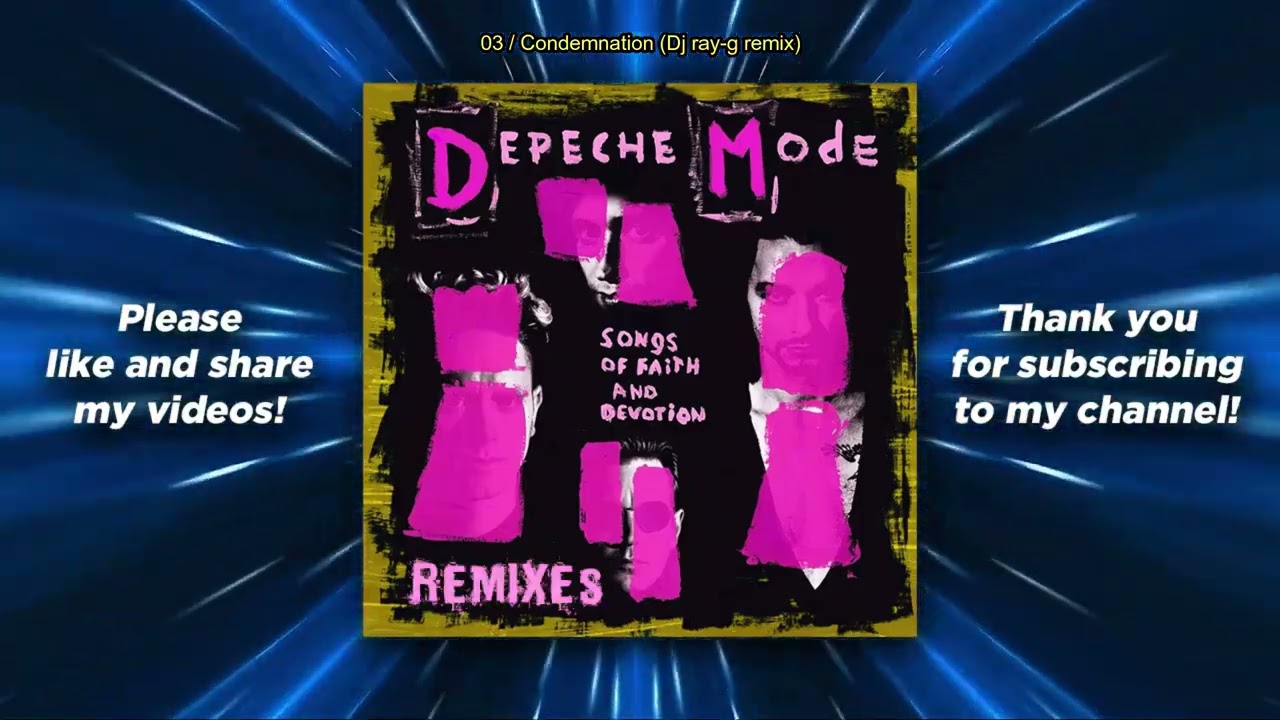 DEPECHE MODE - SONGS OF FAITH AND DEVOTION REMIXES #martingore #davegahan #violator #personaljesus