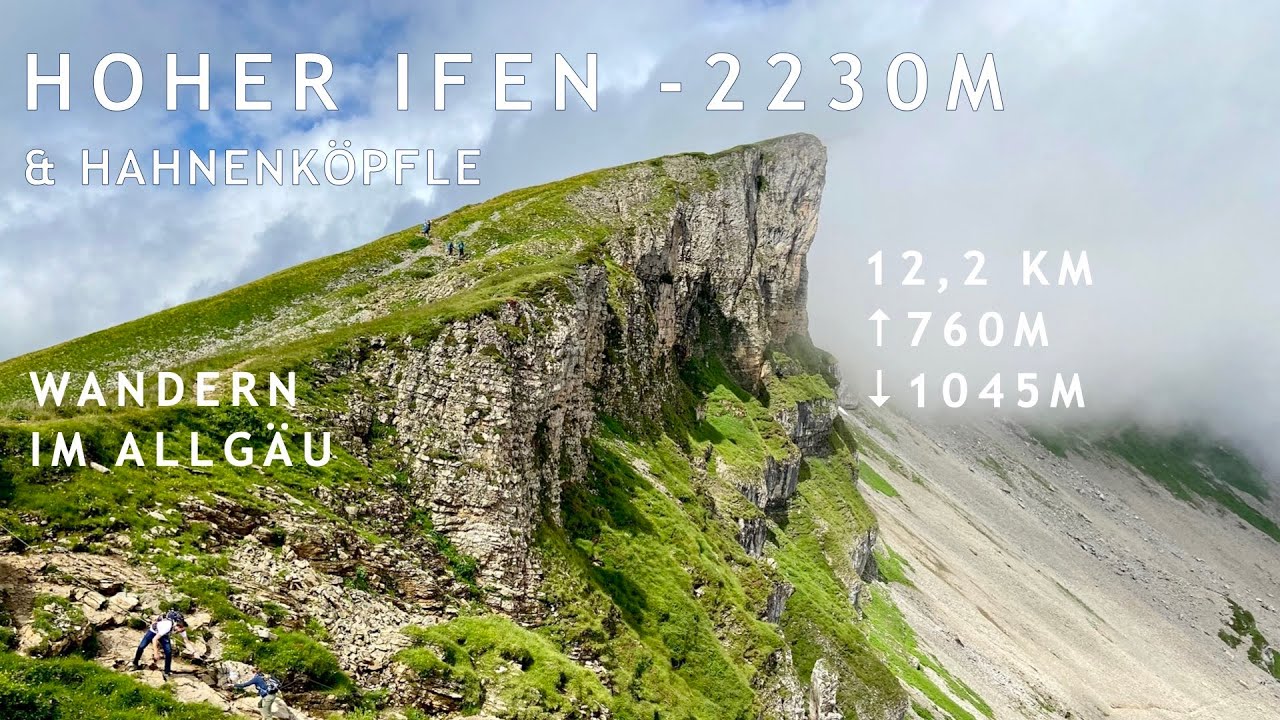 Hoher Ifen & Hahnenköpfle | Wandern im Allgäu (Kleinwalsertal) | Hiking - Bavarian Alps