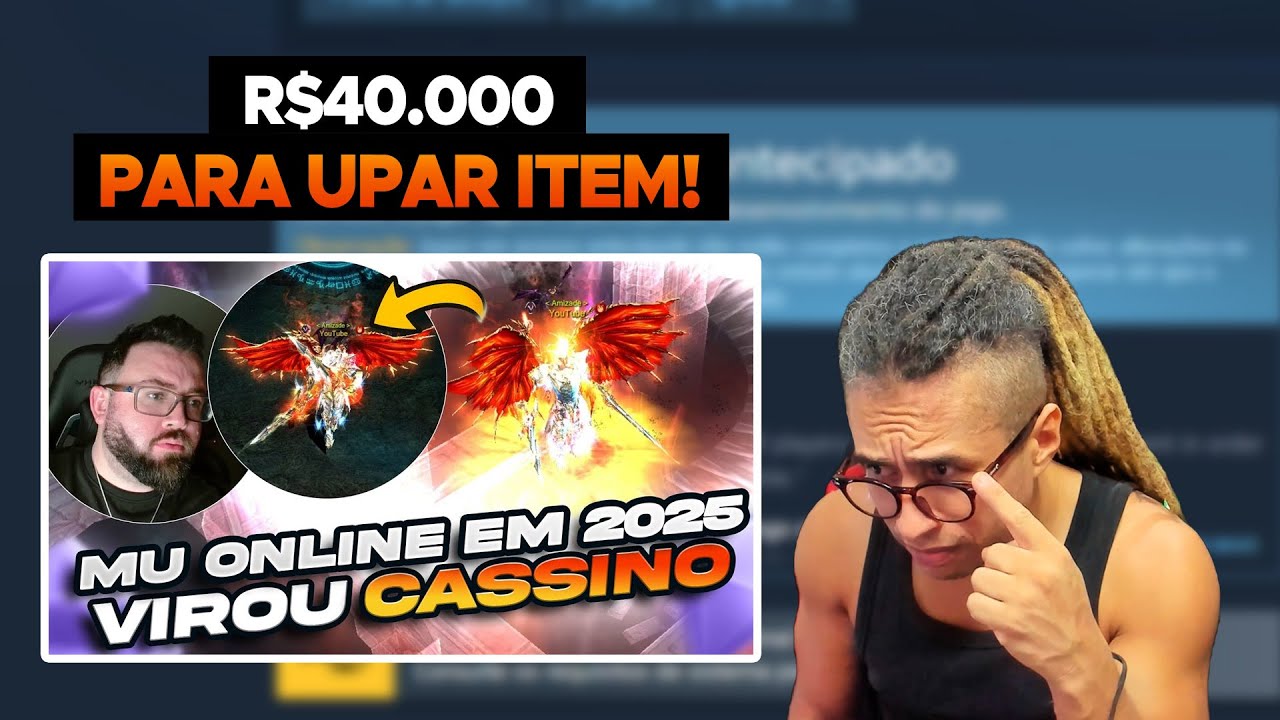 ZEUS REACT: R$ 40.000 APENAS PARA UPAR ITEM, MU ONLINE EM 2025 ESTÁ UMA LOUCURA!