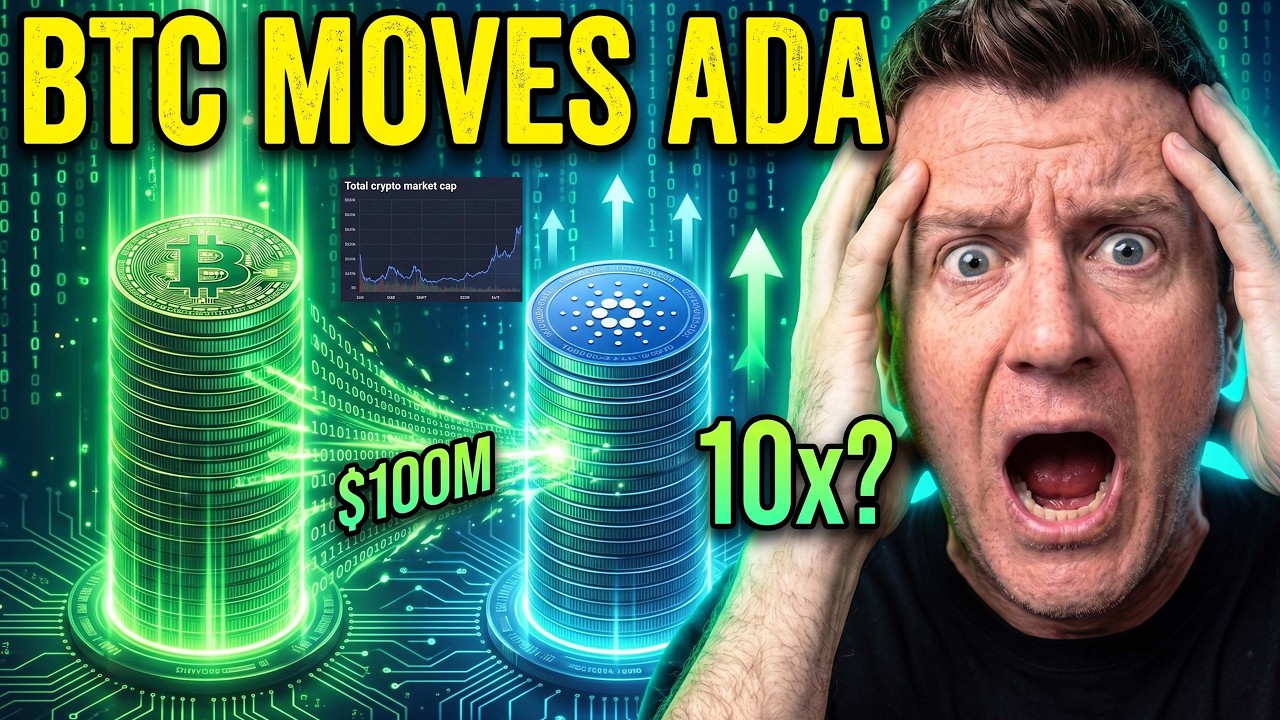The $100M Bitcoin Move Behind Cardano ADA's Next Rally