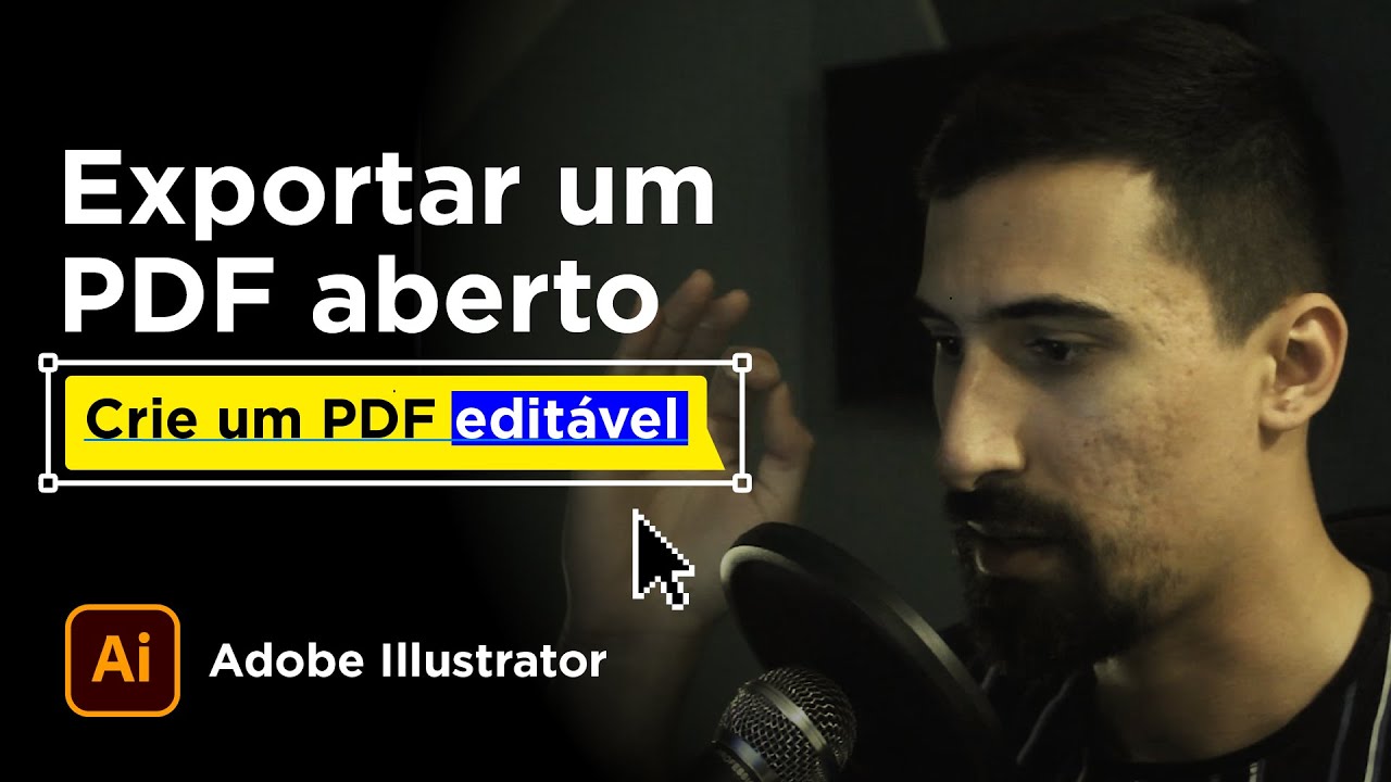 Exportar PDF aberto pelo Adobe Illustrator