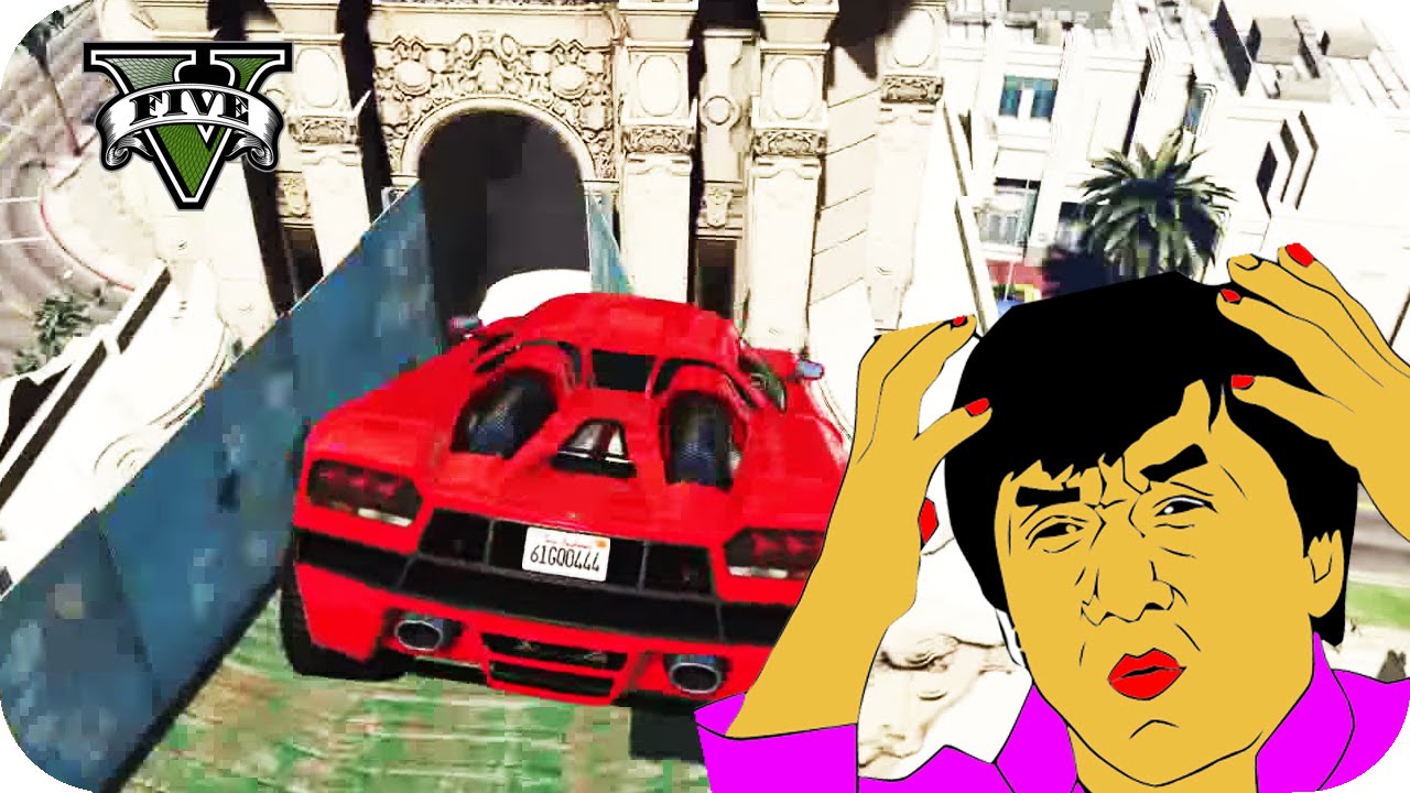 EL ENTITY ROJOSA!! PARKOUR DE COCHES! | GTA V ONLINE RACE | Flowstreet