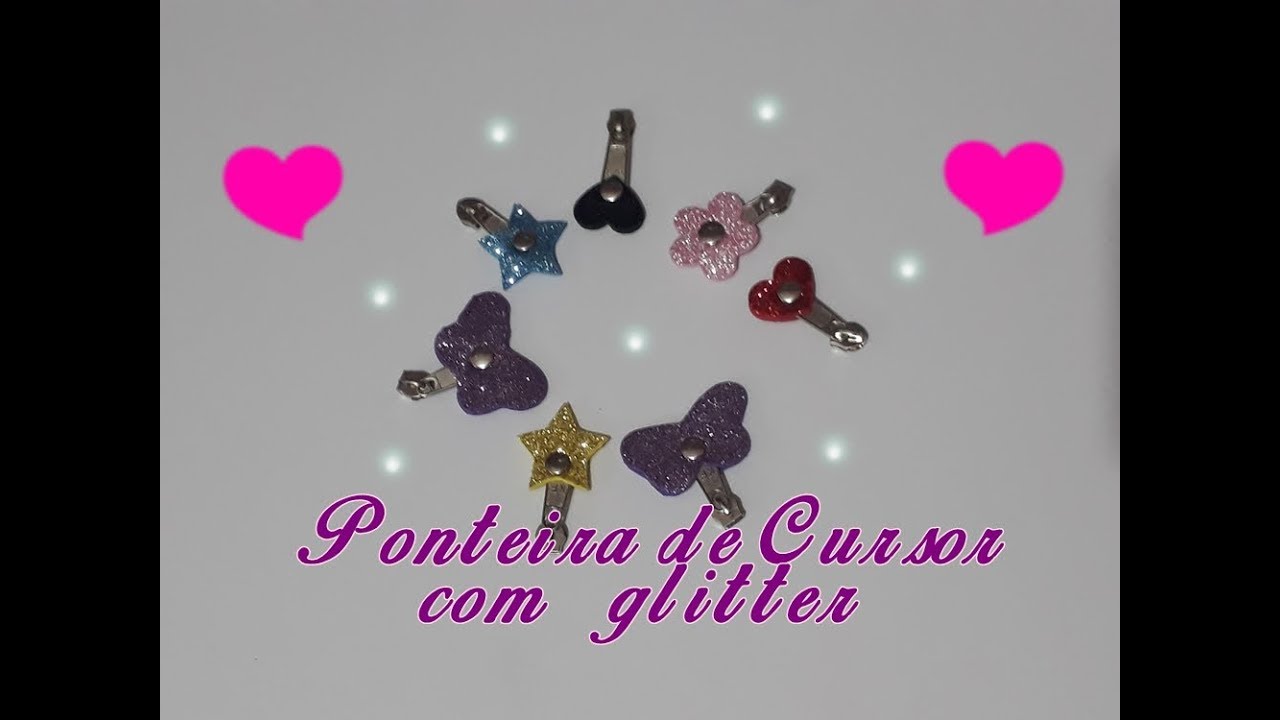 Ponteira para Cursor (de eva) / simples e facil
