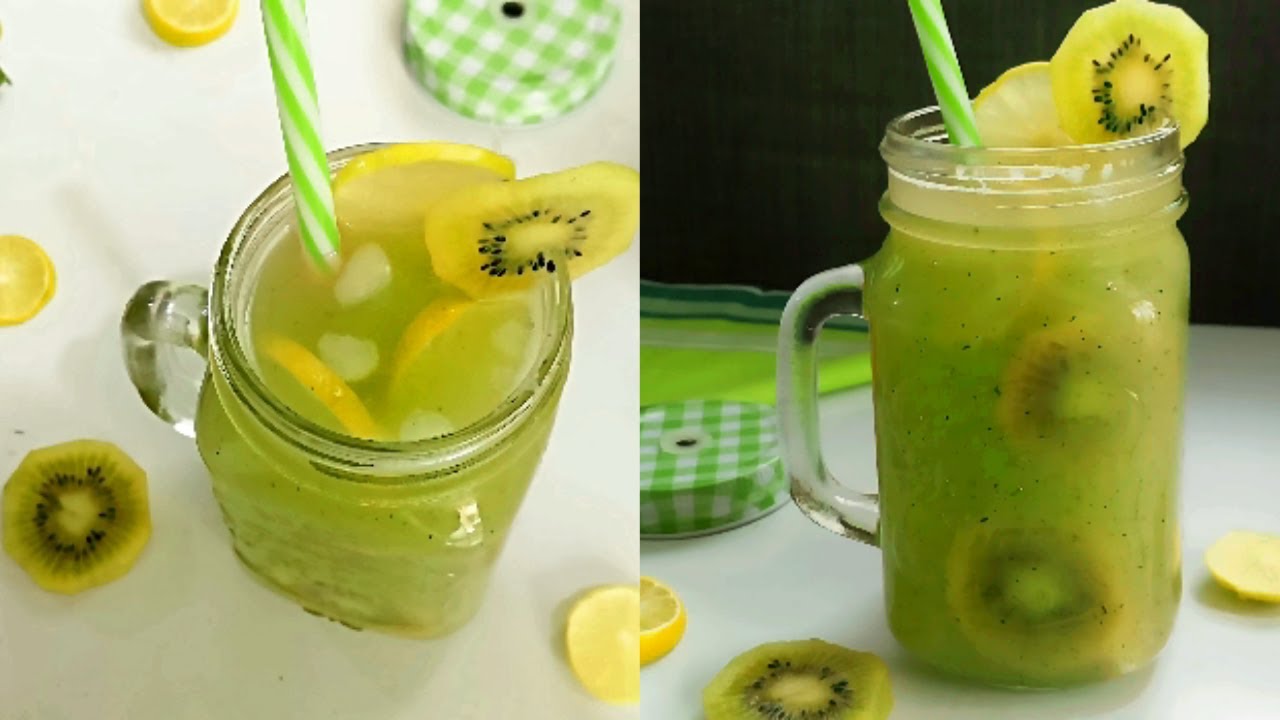Refreshing Kiwi lemonade recipe/Ramadan Special Drink