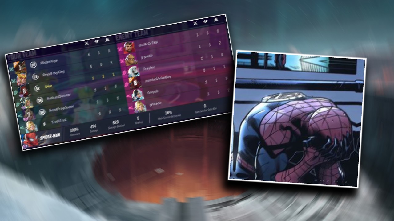 I can't spidey anymore