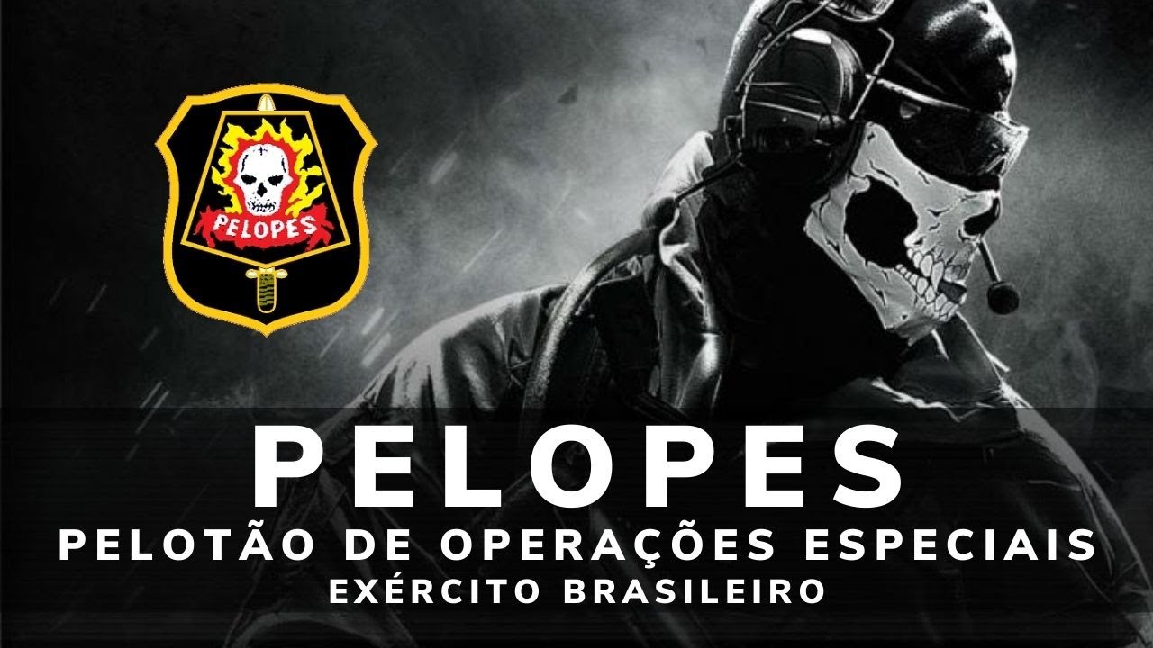 PELOPES - PELOTÃO DE OPERAÇÕES ESPECIAIS DO EXÉRCITO BRASILEIRO - CAVEIRAS