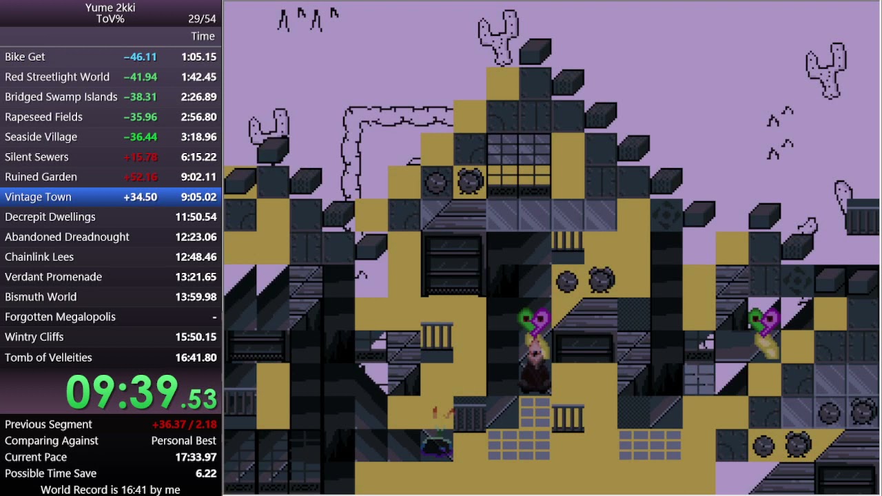 Yume 2kki  - ToV% INSANE Randomizer Speedrun (20:08) VERY LOUD