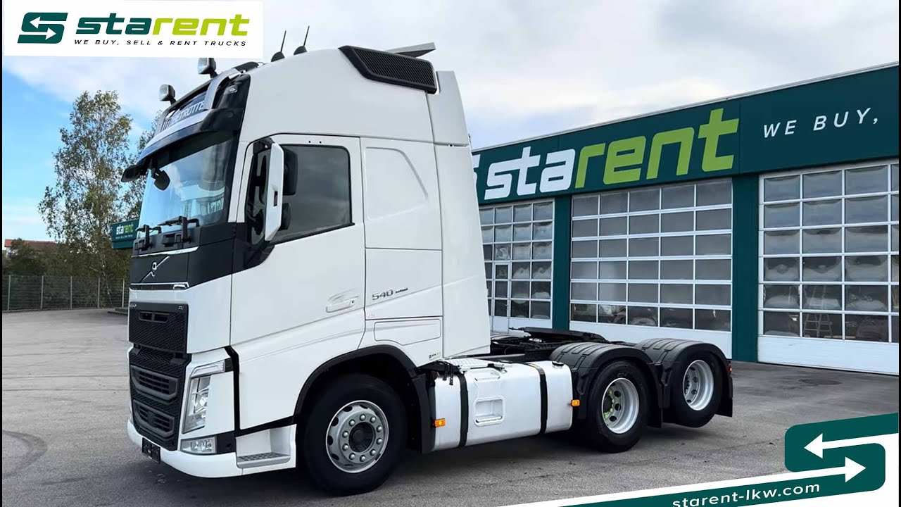 verkauft - Volvo FH 540 6x2, Vollluftfederung, XL-Kabine, Retarder, SZM23148, www.starent-lkw.com