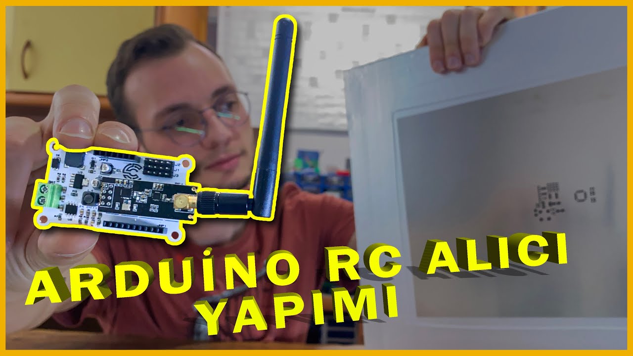 Arduino İle Kendi Rc Alıcını Yap - ÇEKİLİŞ - NRF24L04 Kumanda + Alıcı - PCBWAY