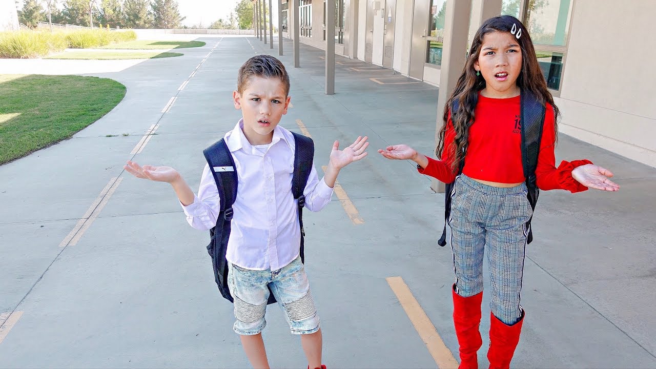 FIRST DAY OF SCHOOL **Prank** | Familia Diamond