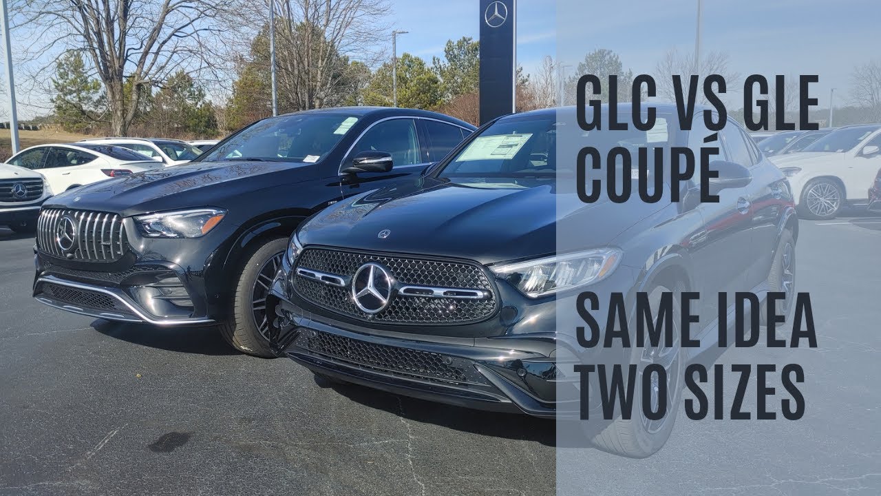 Mercedes GLC300 Coupe vs. GLE53 Coupe - same same?