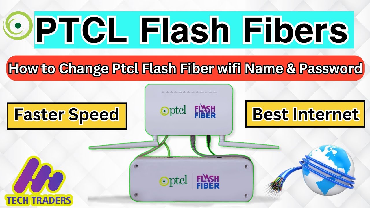 PTCL Flash Fiber | How to setup Ptcl Wifi Router | Best Fastest Internet in Pakistan