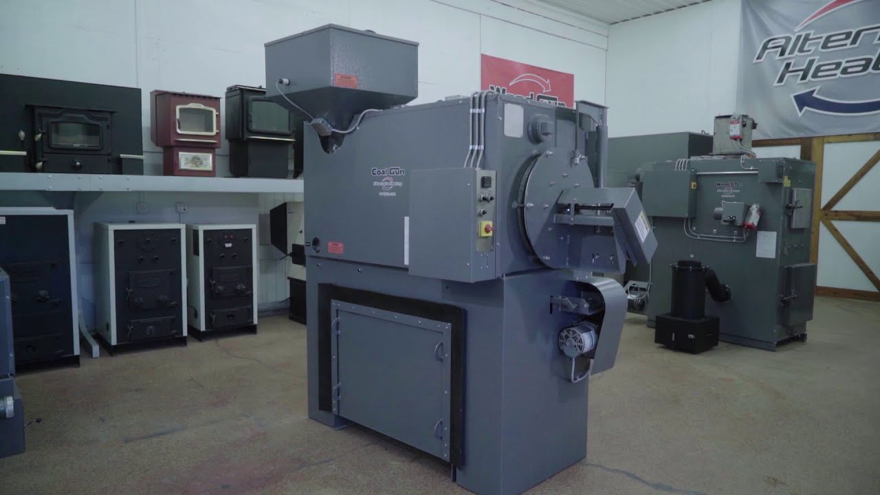 Coal Gun - S500 Coal Stoker - by Alternate Heating Systems