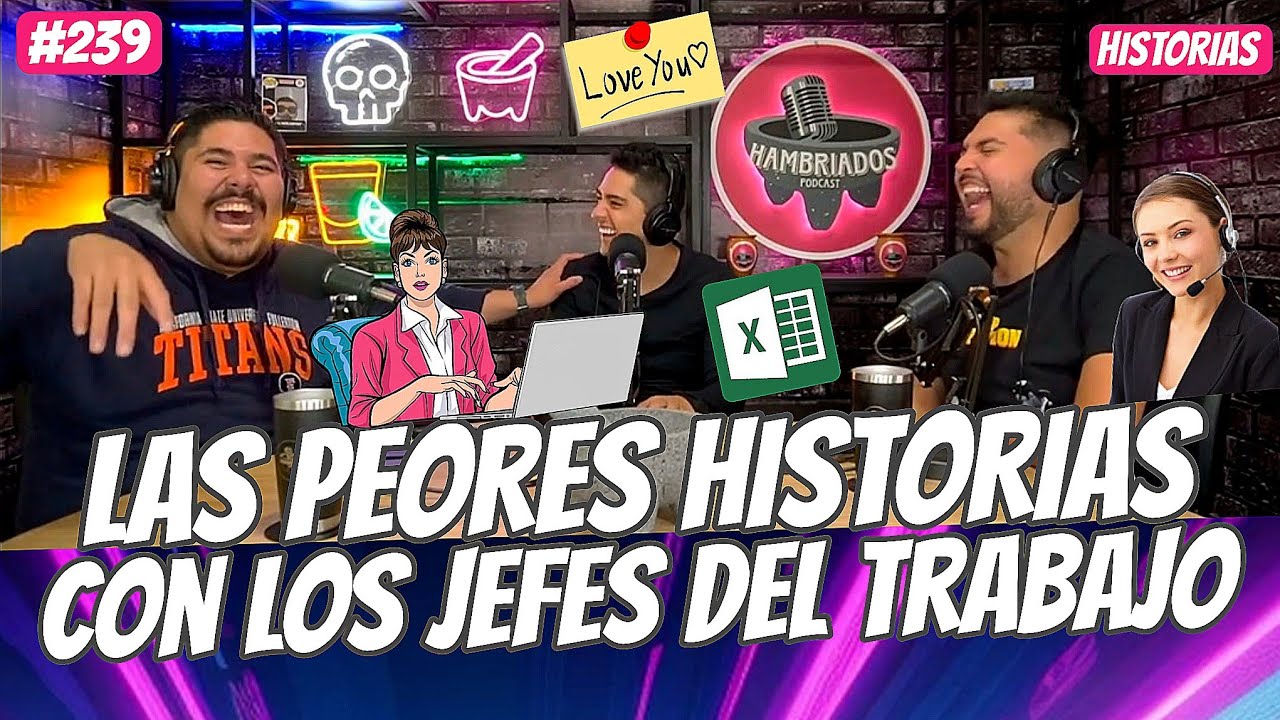 Las PEORES historias 😲 con LOS JEFES del trabajo!🧑🏼‍🏭🧑🏼‍🍳🧑🏼‍💻 #239 HAMBRIADOS