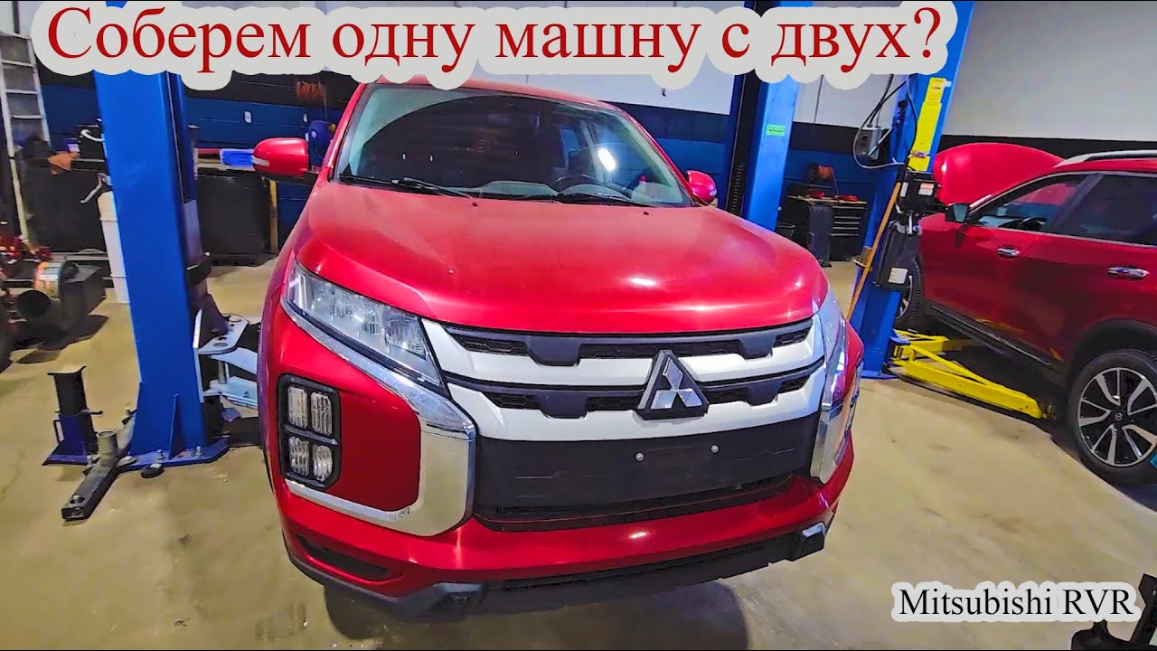 Работаю автомехаником в Канаде Калгари. Замена подвески на Mitsubishi RVR