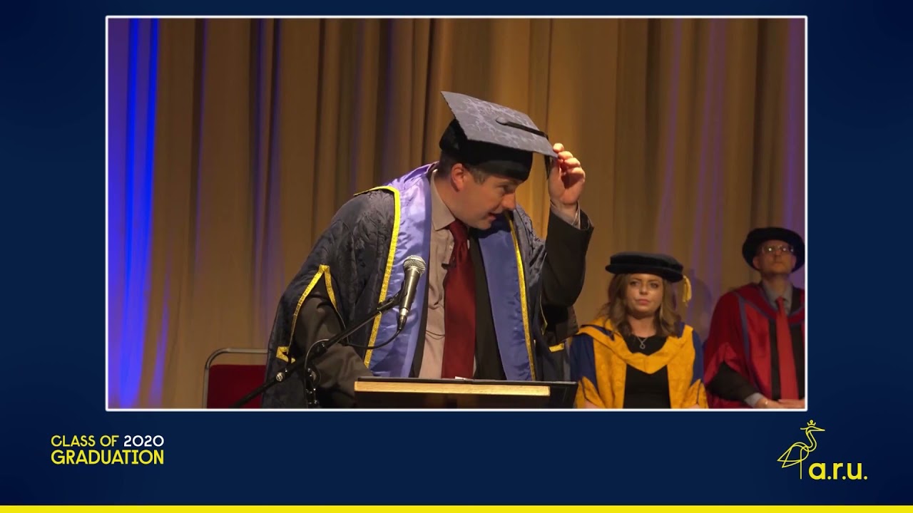 ARU Virtual Graduation ceremony - FBL - 2.30pm - Tuesday 20 July