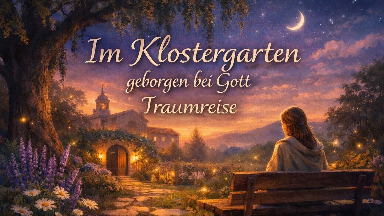 Im Klostergarten geborgen bei Gott 🌙 Traumreise zum Einschlafen & Loslassen
