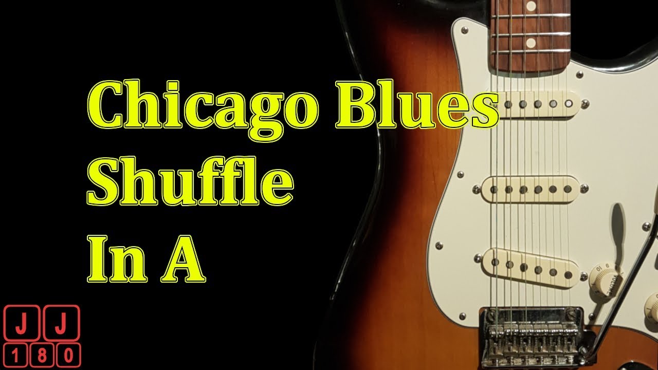 Chicago Shuffle In A - 12 Bar Blues Backing Track In A