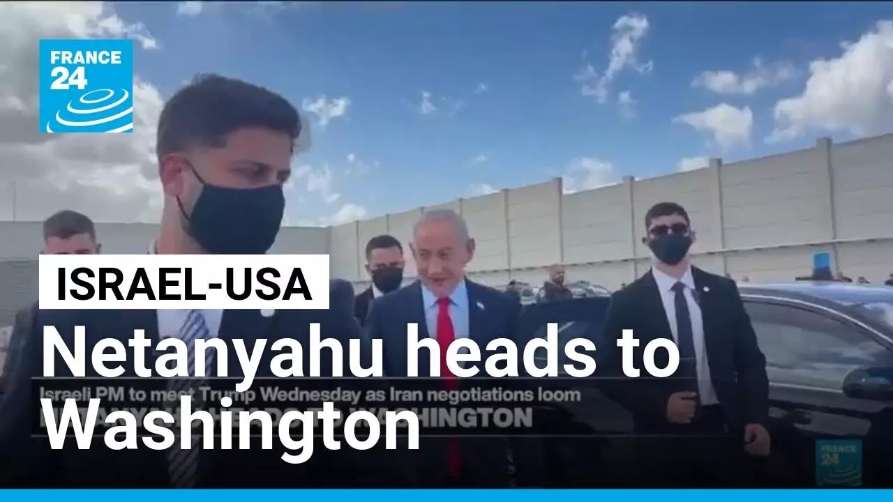 Netanyahu heads to Washington to meet Trump with Iran missiles high on agenda • FRANCE 24 English