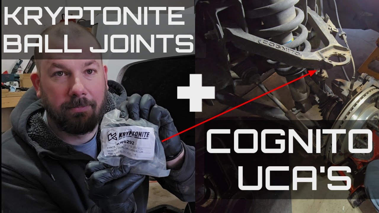 Cognito UCA's + Kryptonite ball joints = a winning combo!