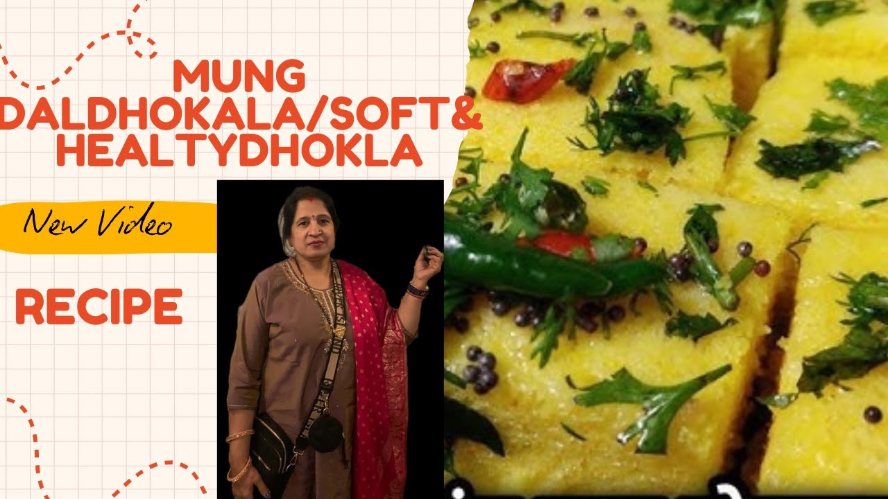 Mung Dal Dhokla Soft&Healthy Dhokla Easy Home🏠Made Recipe#tastyrecipe #viralvideo#youtubevideos 