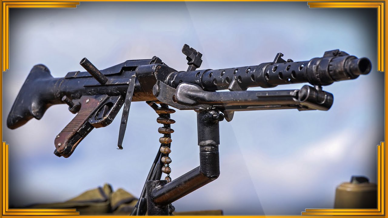 Первый единый пулемет, когда либо принятый на вооружение. MG-34