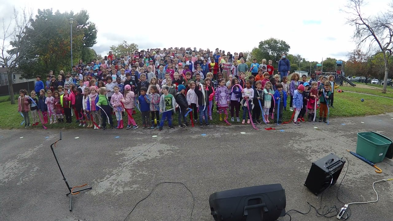 Les doigts en cœur - L'école du Parc