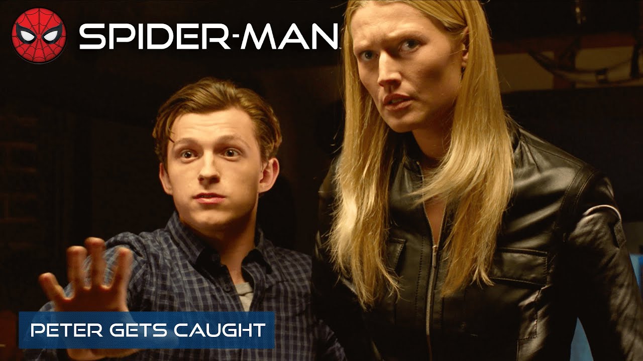 Peter Gets Caught Trying His New Suit | Spider-Man: Far From Home | With Captions