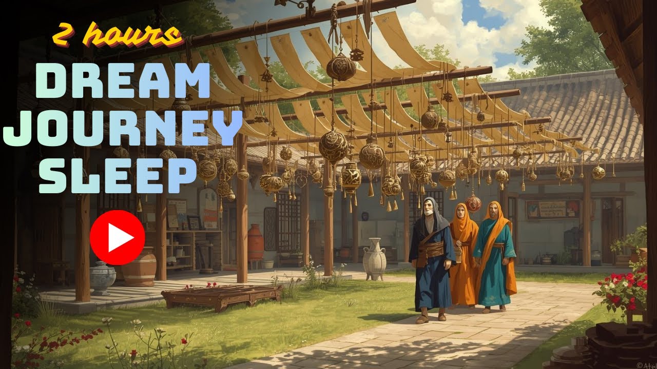 Dream Journey Sleep | Korean Silla gold workshop, tea steam, quiet jingles