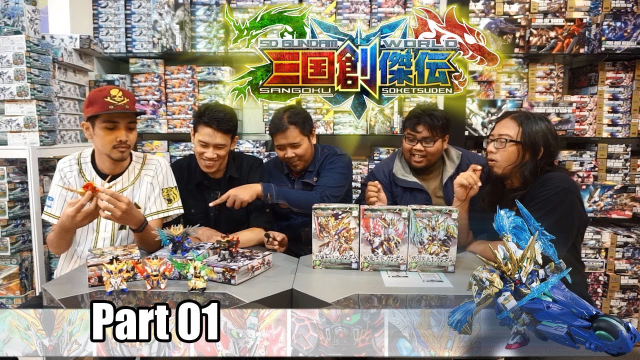 Review : SD Sangoku Soketsuden with Arek Gundam Surabaya -- PART 01