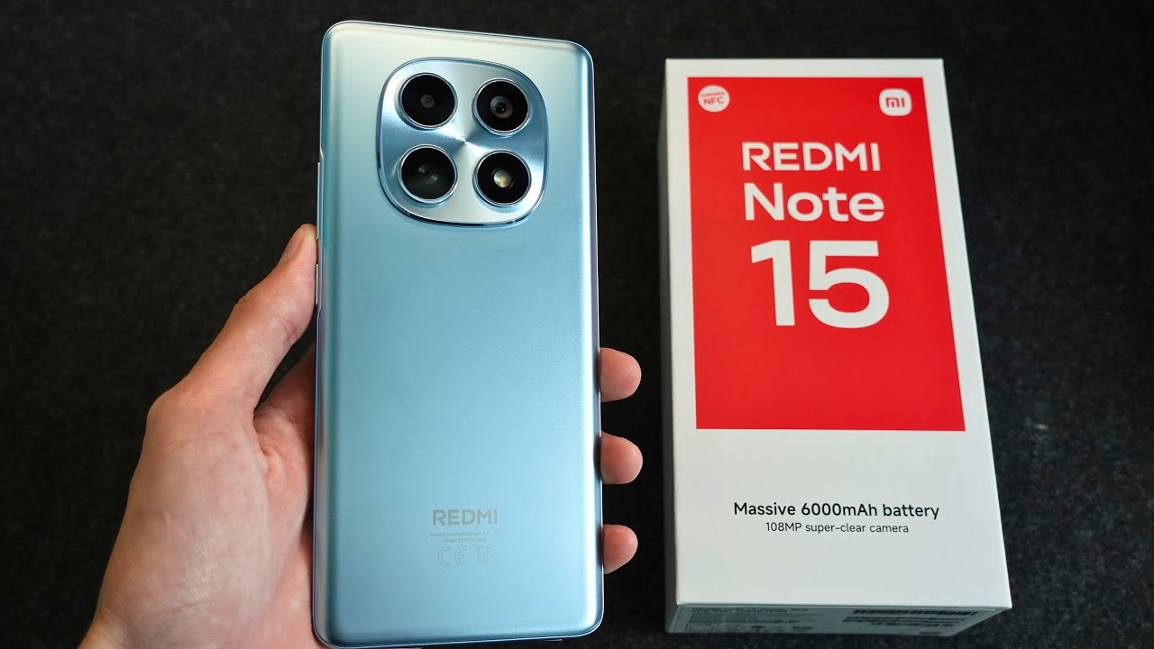 Mở hộp và trên tay chi tiết Xiaomi Redmi Note 15 4G chính hãng