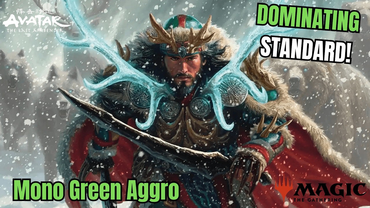 Green Aggro STOMPS The BEST Decks In Standard! | MTG Arena