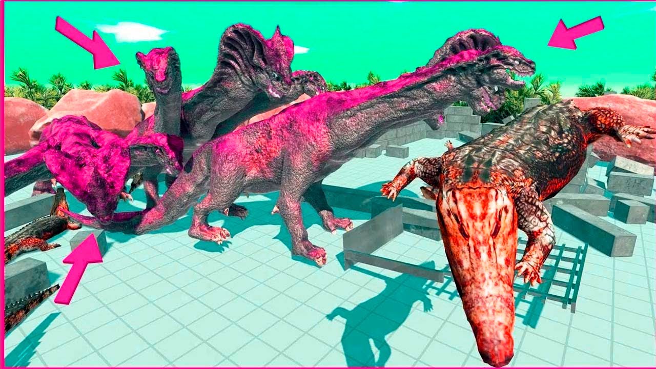 BIG DINOSAURS DIDN'T SHARE ACHILLES IN ANIMAL REVOLT BATTLE SIMULATOR