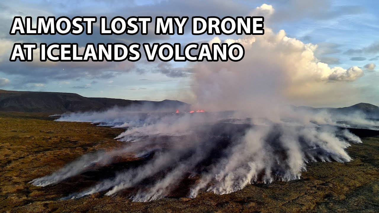 Flying a Drone in High Wind Near a Volcano is a BAD idea