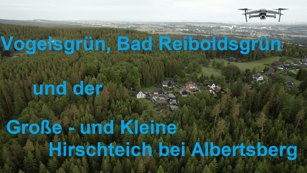 Vogelsgrün, Bad Reiboldsgrün, der Große - und der Kleine Hirschteich