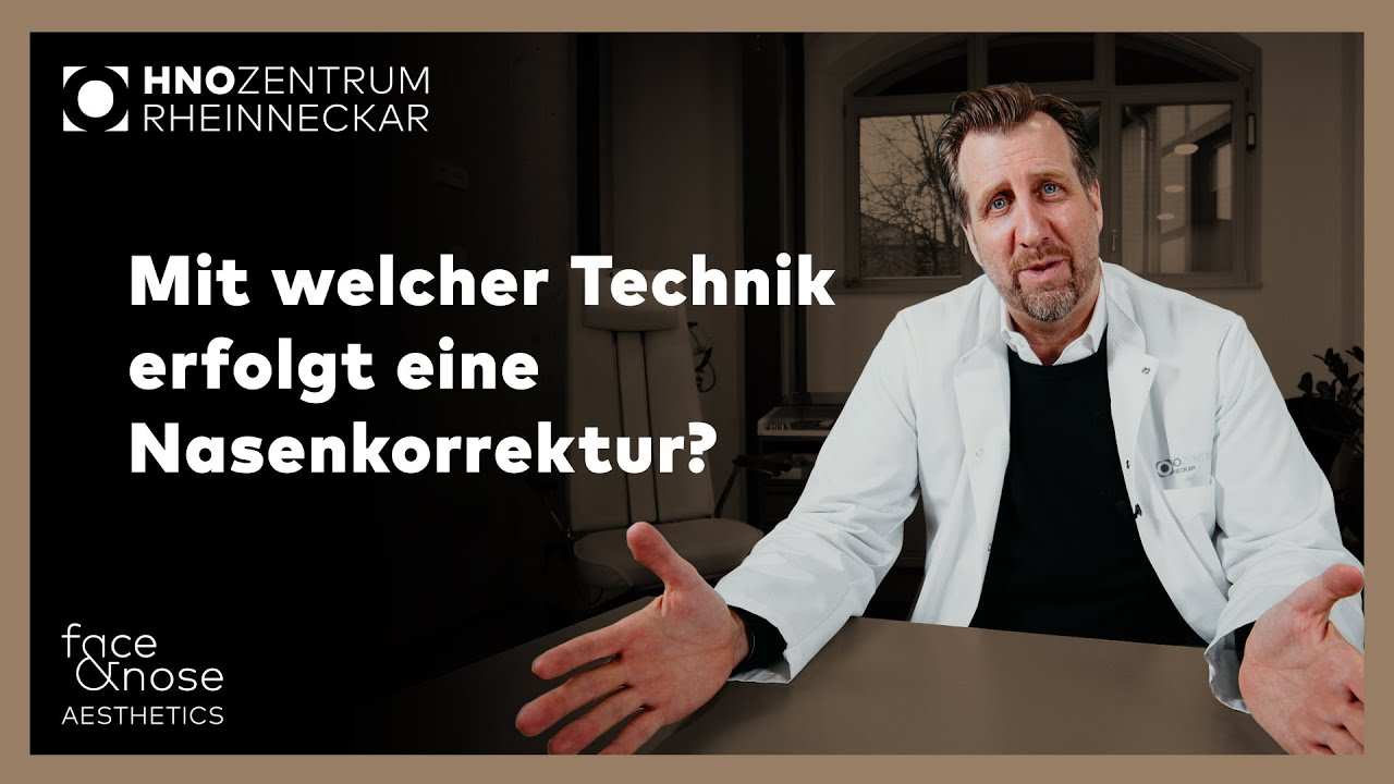 Nasenkorrektur | Frag Prof. Riedel | Mit welcher Technik erfolgt eine Nasenkorrektur?