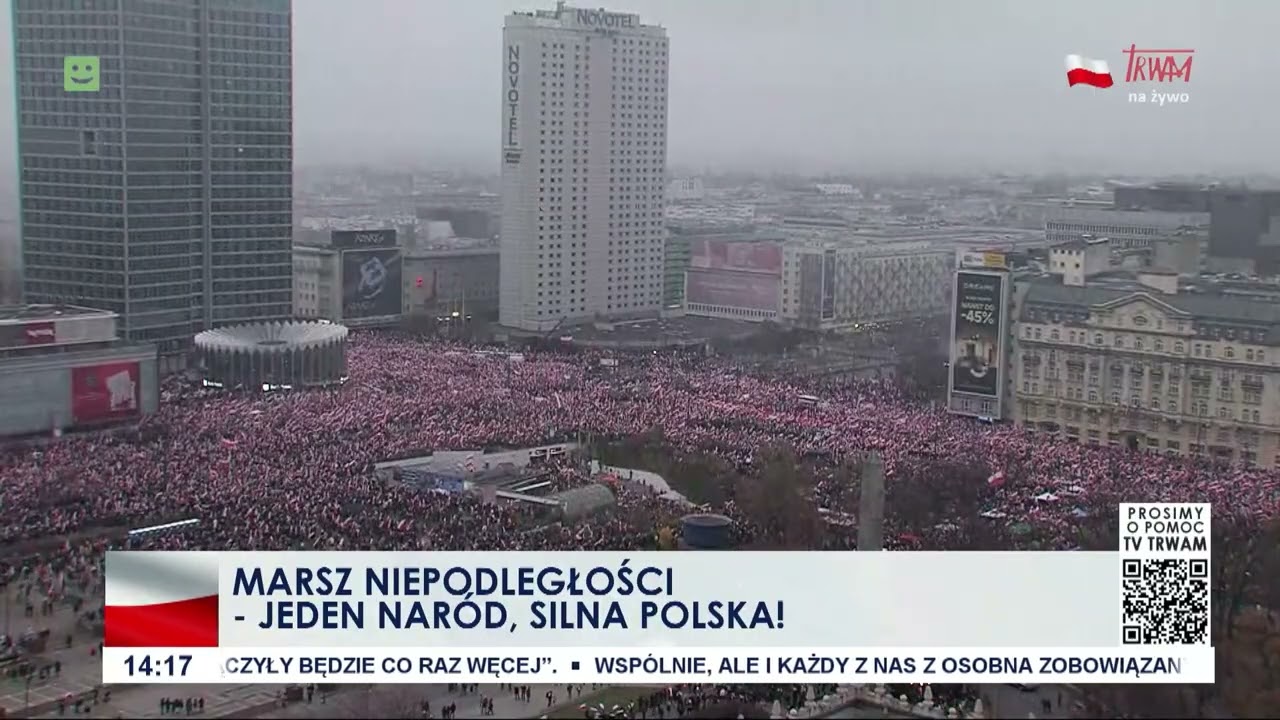 KRZYSZTOF BOSAK NA MARSZU NIEPODLEGŁOŚCI 2025: Dziś oczy Europy zwr&oacute;cone są na POLSKĘ!