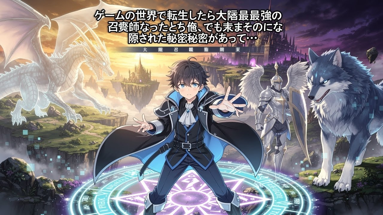 ゲームの世界で転生したら大陸最強の召喚師になってしまった俺、でも実はその力には隠された秘密があって… ｜ アニメレビュー