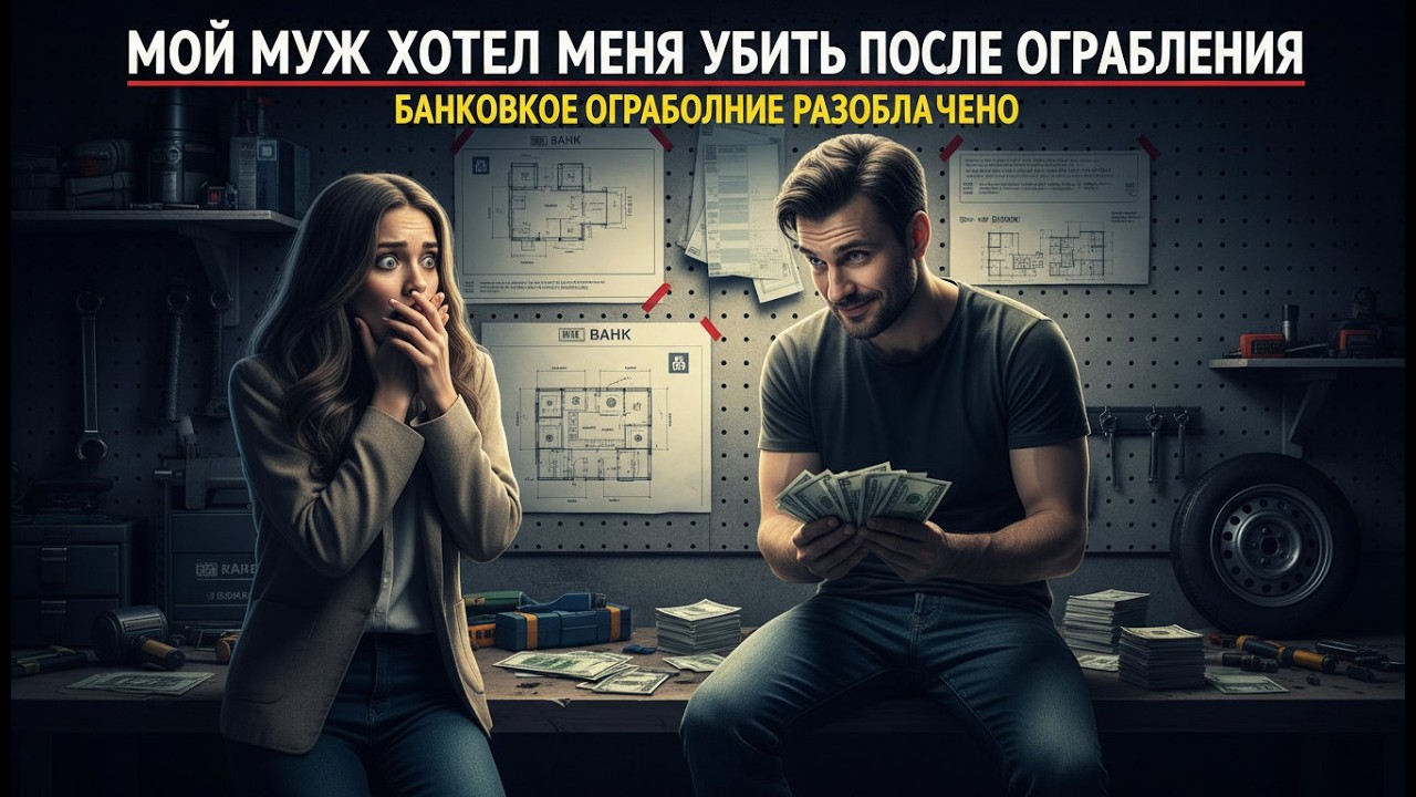 Муж ограбил банк жены [и планировал её убийство]